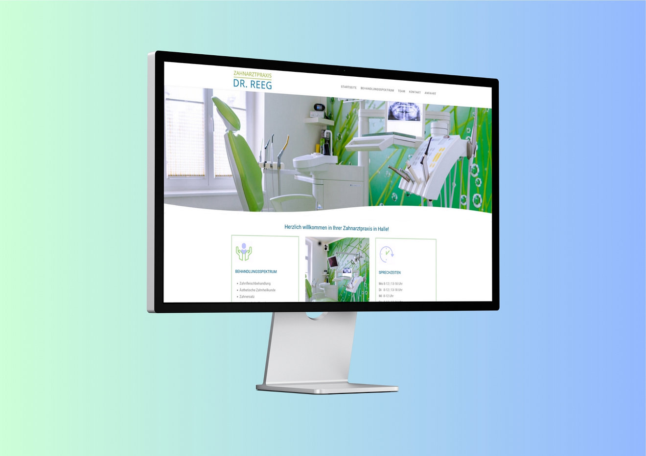 Website für Zahnarzt Dr. Reeg